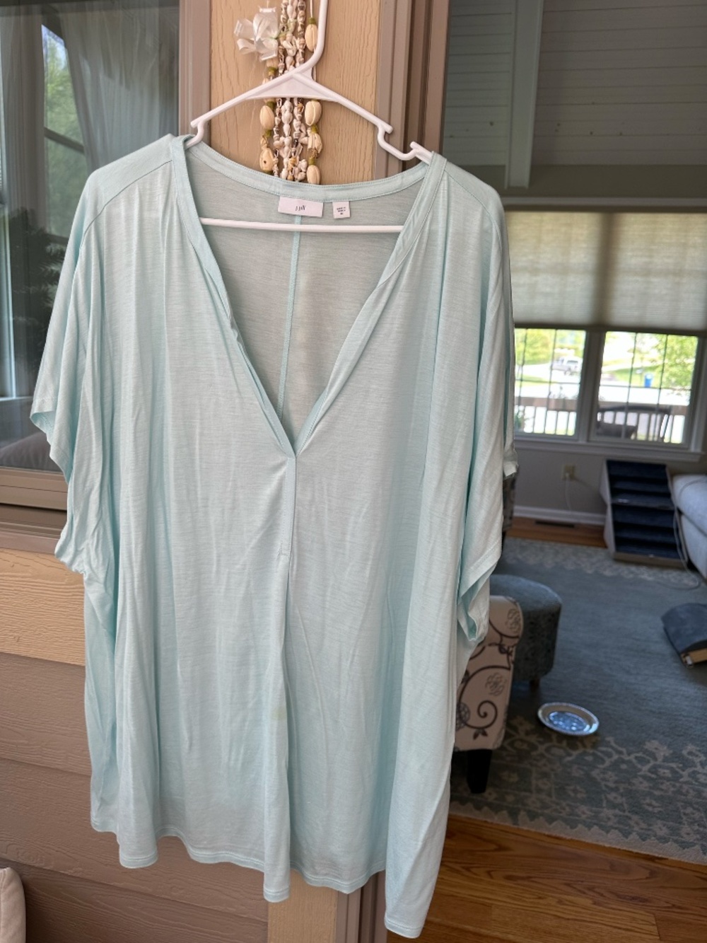 J. Jill Split Neckline A-Line Top (4X)